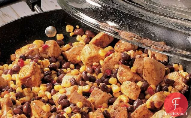 Pollo e fagioli facili