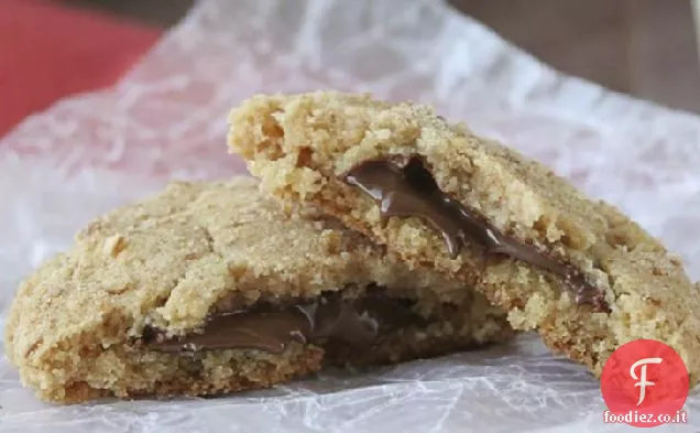 Burro di arachidi-Cioccolato-Biscotti Pretzel