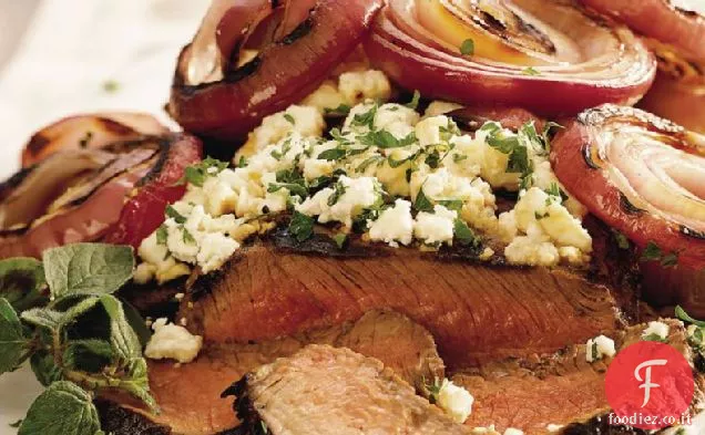 Bistecca alla griglia con Feta