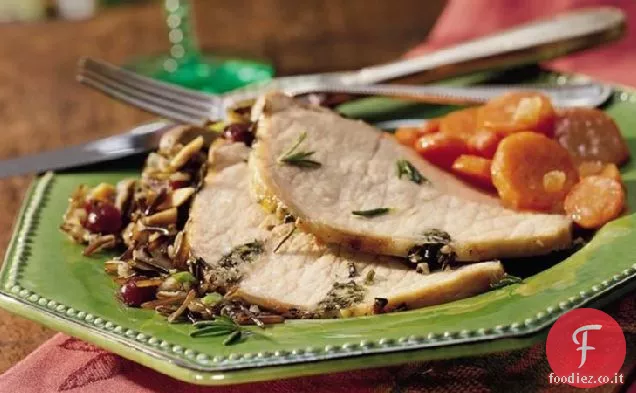 Arrosto di Maiale italiano con Rosmarino