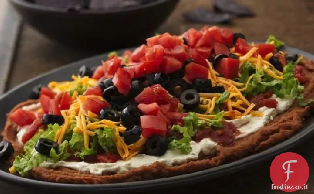 Tuffo di fagioli a sette strati