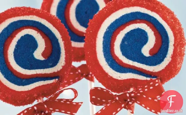 Pops di biscotti patriottici