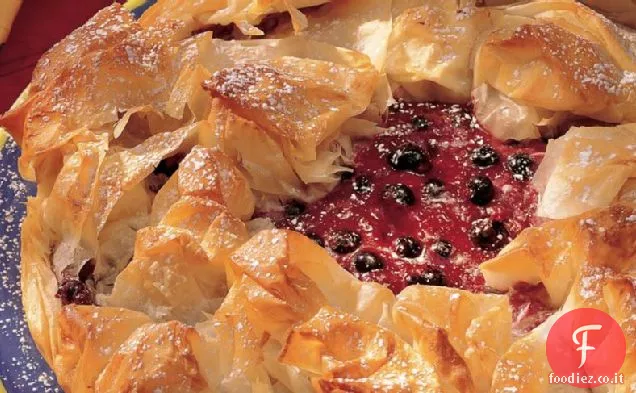 Crostata Fillo Mirtillo-Lampone