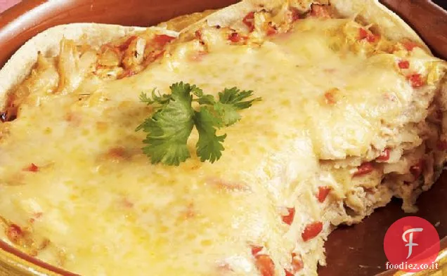 Casseruola di pollo alla tortilla