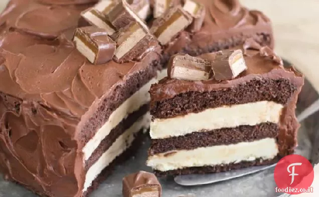 Cheesecake al caramello a strati