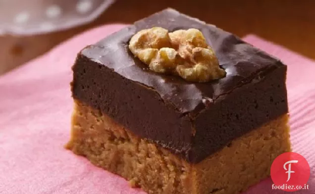 Caramello-Cioccolato a strati Fudge