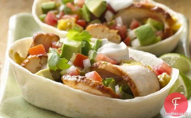 Zesty Pollo & Avocado Stand 'N Stuff™ Tacos morbidi