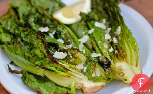 Ricetta insalata Romaine alla griglia