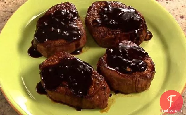 Bistecca alla griglia con salsa Teriyaki balsamico