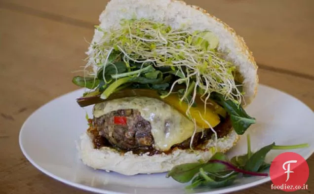 Hamburger di lenticchie