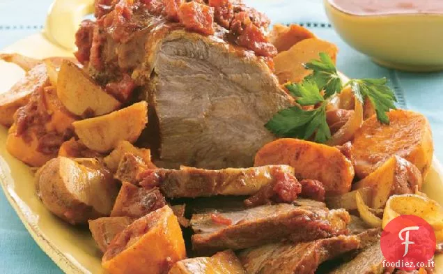 Arrosto di maiale Chipotle a cottura lenta