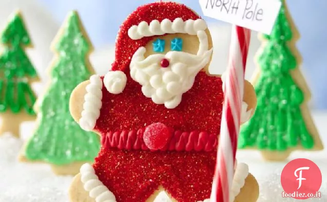Biscotti di zucchero di Babbo Natale