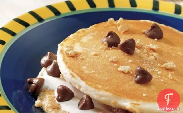 Ooey-Gooey Pancake S'mores