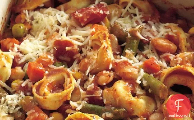 Tortellini Minestrone in casseruola