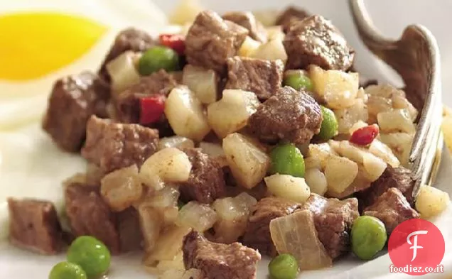 Hash di Roast Beef a cottura lenta
