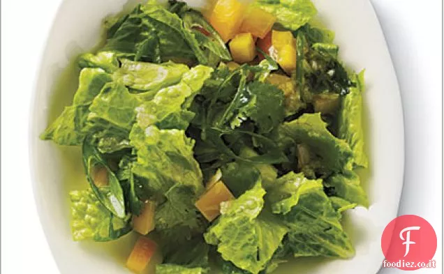 Insalata di coriandolo e lime Romaine