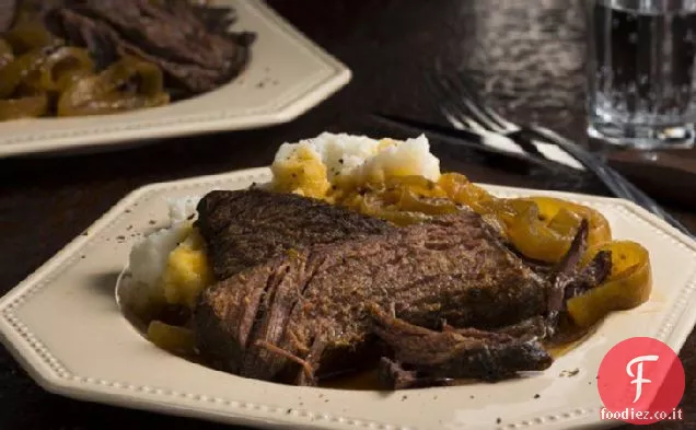 Arrosto di cipolla caramellato a cottura lenta