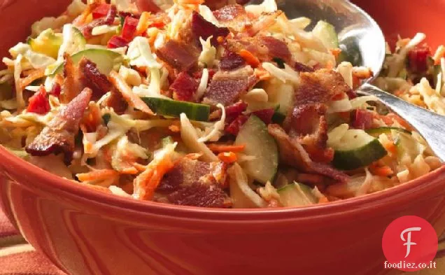 Pancetta e miele-Senape Insalata di cavolo