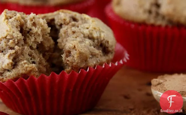 Muffin di pane alla banana al cioccolato