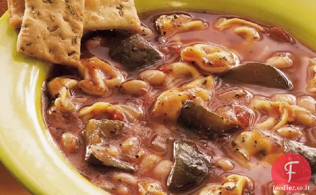 Stufato di tortellini italiani a cottura lenta