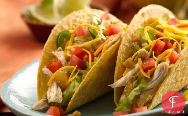 Dieci minuti Cile Pollo Tacos