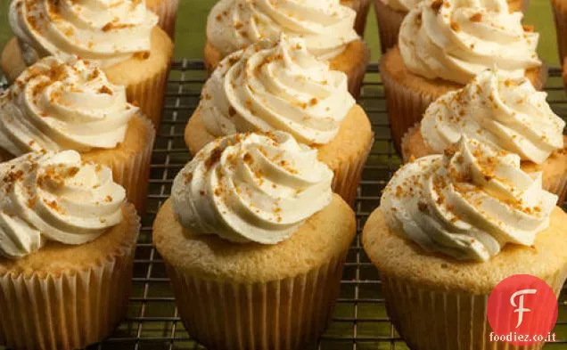 Cupcakes al limone con glassa al formaggio al limone