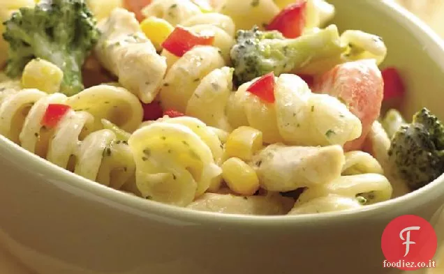 Pasta Cremosa all'Aglio Primavera