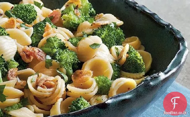 Orecchiette con Broccoli in Olio all'Aglio