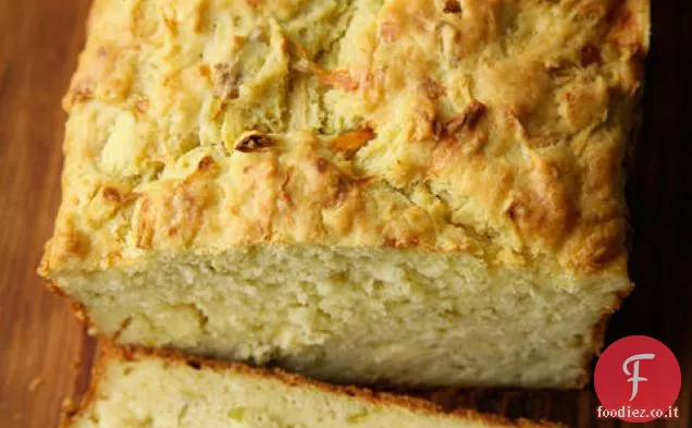 Pane veloce di mele e cheddar
