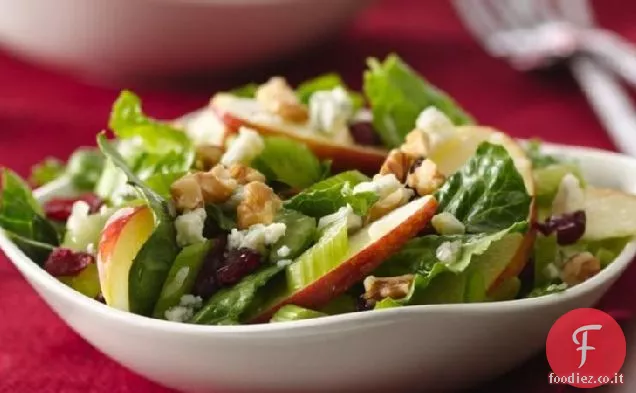 Insalata di sedano e mela con vinaigrette di sidro