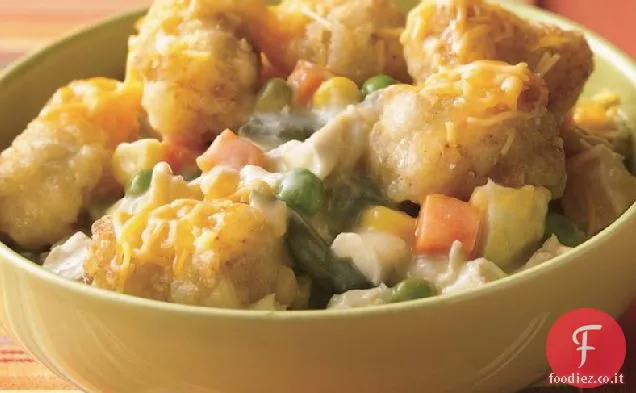 Casseruola di pepita di patate per bambini