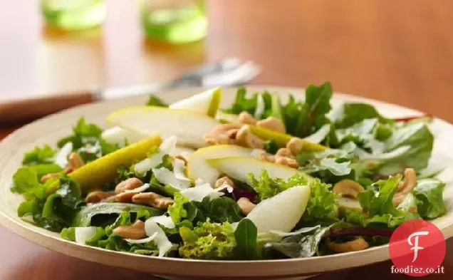 Insalata Estiva con Asiago, Pere e Anacardi