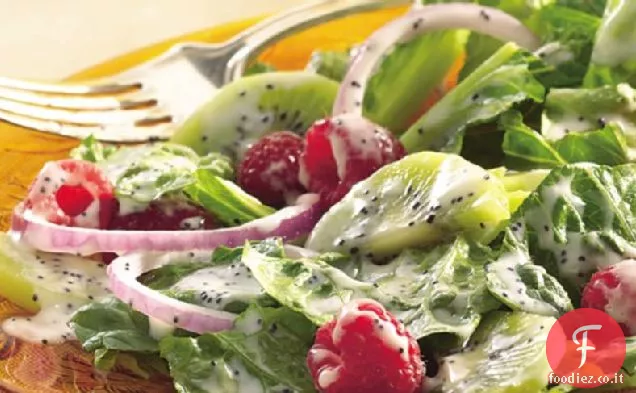 Insalata di semi di lampone e papavero