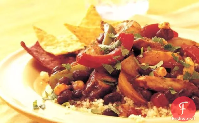 Pollo sud-ovest e Couscous