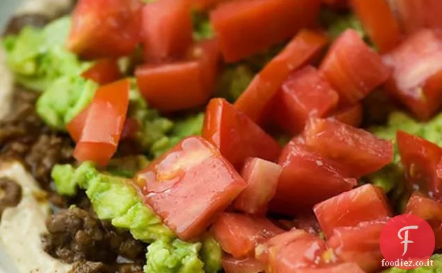 Insalata messicana a strati