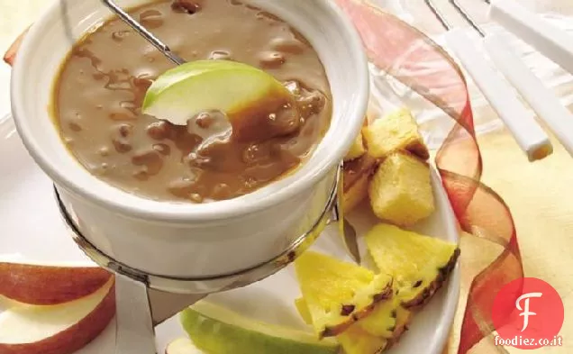 Fonduta di caffè al caramello