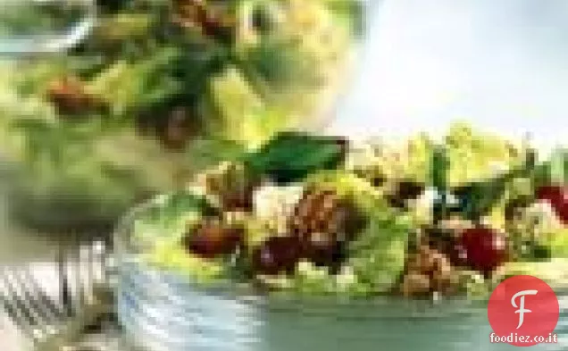 Insalata di Romaine, Gorgonzola, Uva e Noci