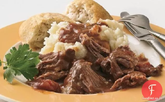 Costolette Slow-Cooker al vino rosso