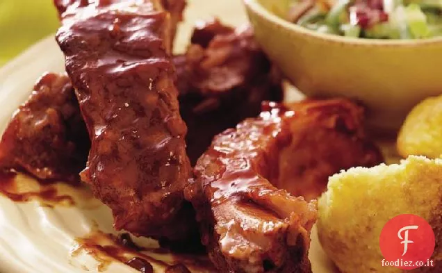 Costolette speziate caraibiche a cottura lenta