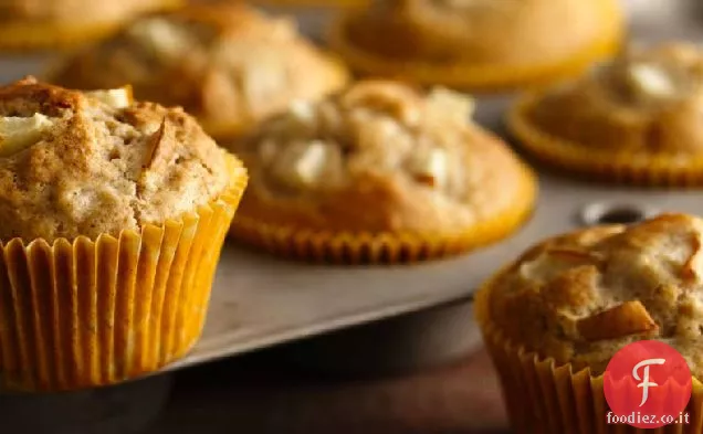 Muffin di pera e zenzero