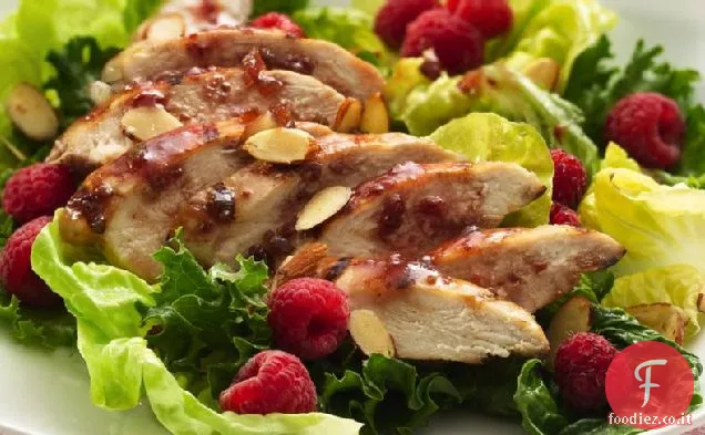 Insalata di pollo alla griglia con lampone e Chipotle