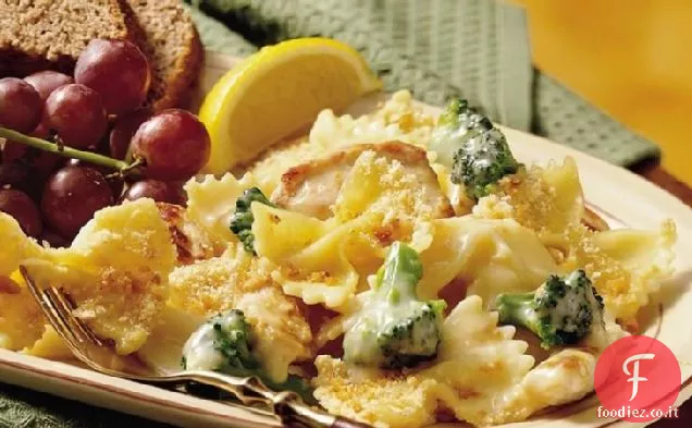 Pollo al limone con broccoli