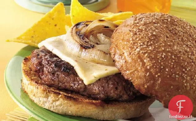 Hamburger al peperoncino alla griglia