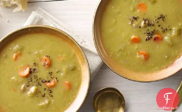 Zuppa di piselli spaccati