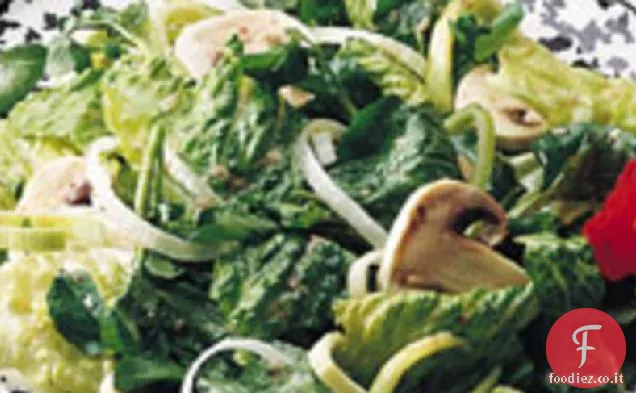 Elegante insalata gettata