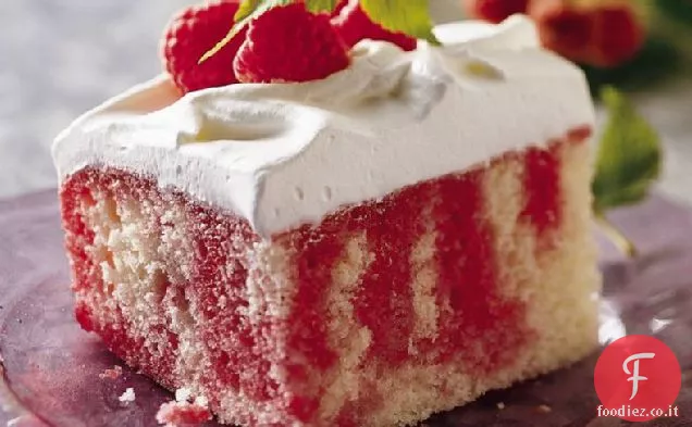Lampone Poke torta