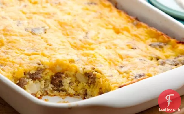 Hash marrone colazione casseruola