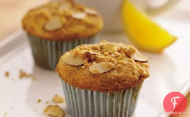 Muffin Streusel Arancio-Mandorla