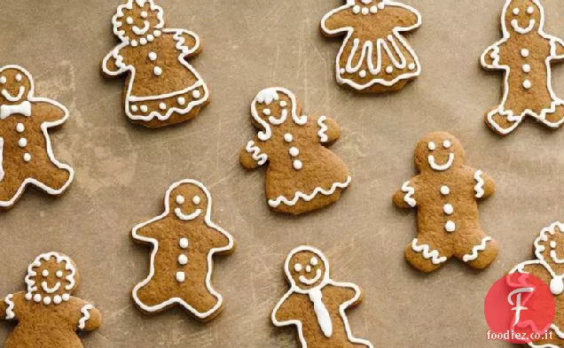 Ritagli di pan di zenzero (quantità di scambio di biscotti)