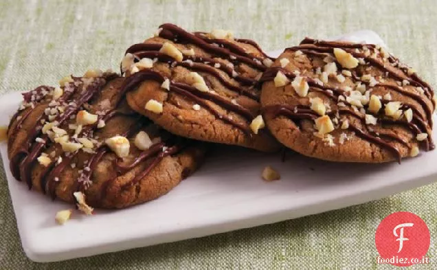 Biscotti al cioccolato alla nocciola